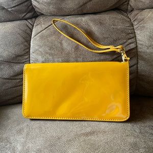 Designer wristlet wallet